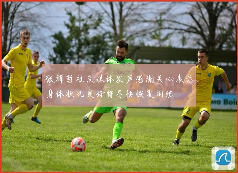 张稀哲社交媒体发声感谢关心表示身体状况良好将尽快恢复训练